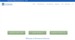 Desktop Screenshot of downtownclawson.com